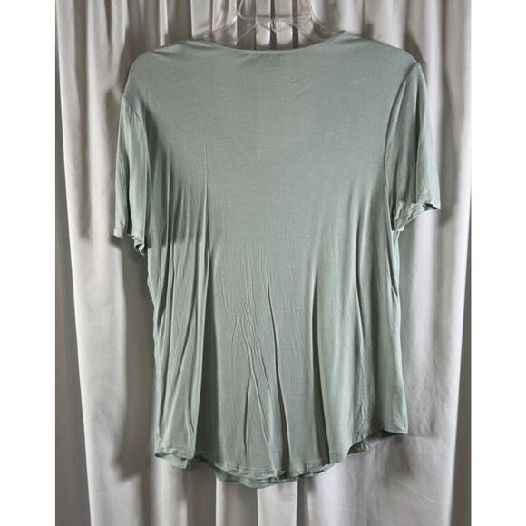 Ann Taylor LOFT Short Sleeves Media T Shirt Pale Green M Minimalists 72-36 - Picture 3 of 15